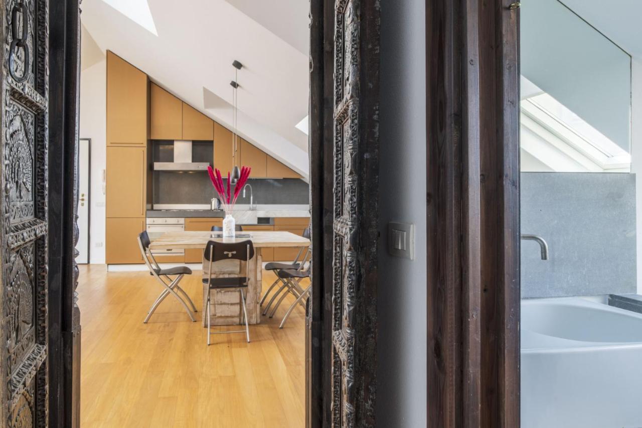 Easylife - Spledido Attico Di Lusso Con Terrazzo In Porta Garibaldi Appartement Milaan